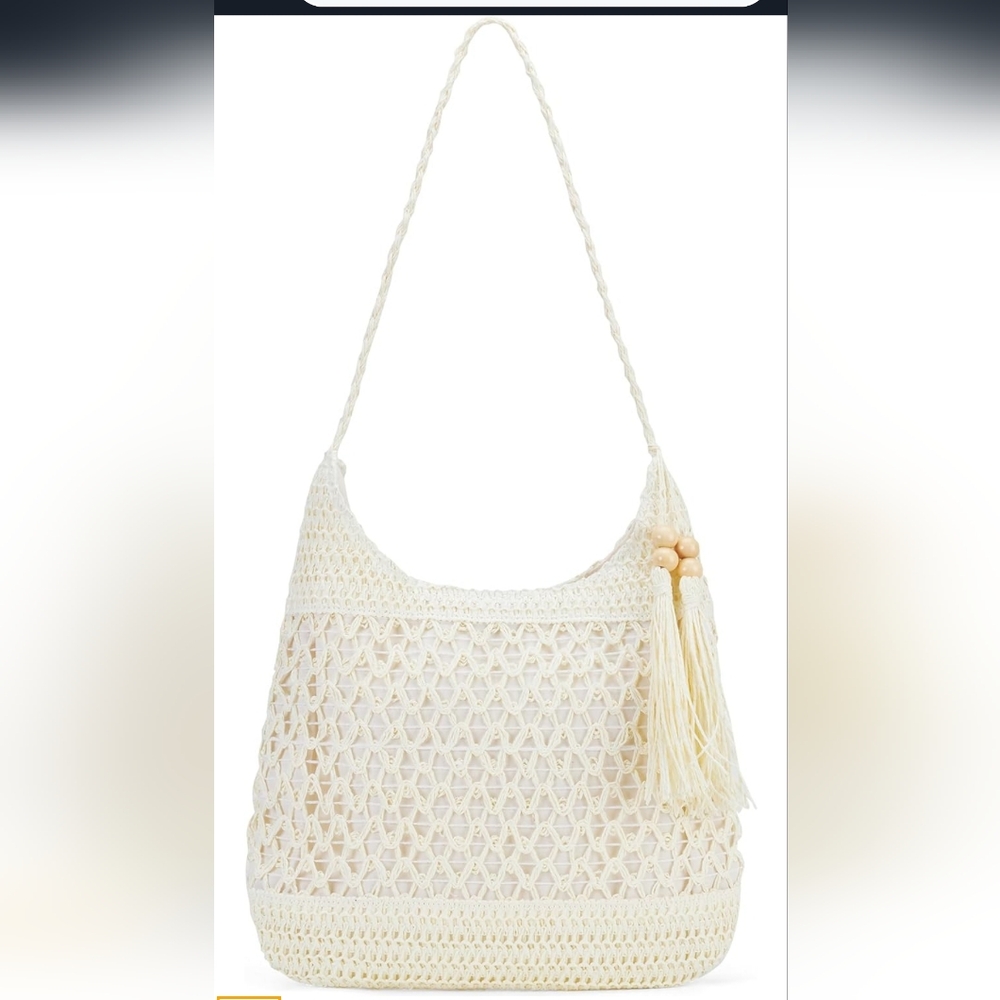 Straw Packable Large Mesh Beach Bag The Tote Hobo Bag Crossbody Purses Straw Bag